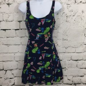 2/$15 Hollister Hawaii Skater Dress